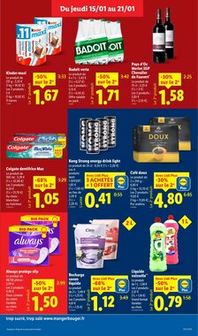 Prospectus promotionnel Lidl valable à partir du 15/01/2026 - Page 15.