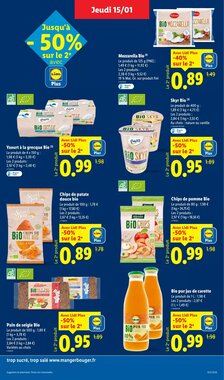 Prospectus promotionnel Lidl valable à partir du 15/01/2026 - Page 23.