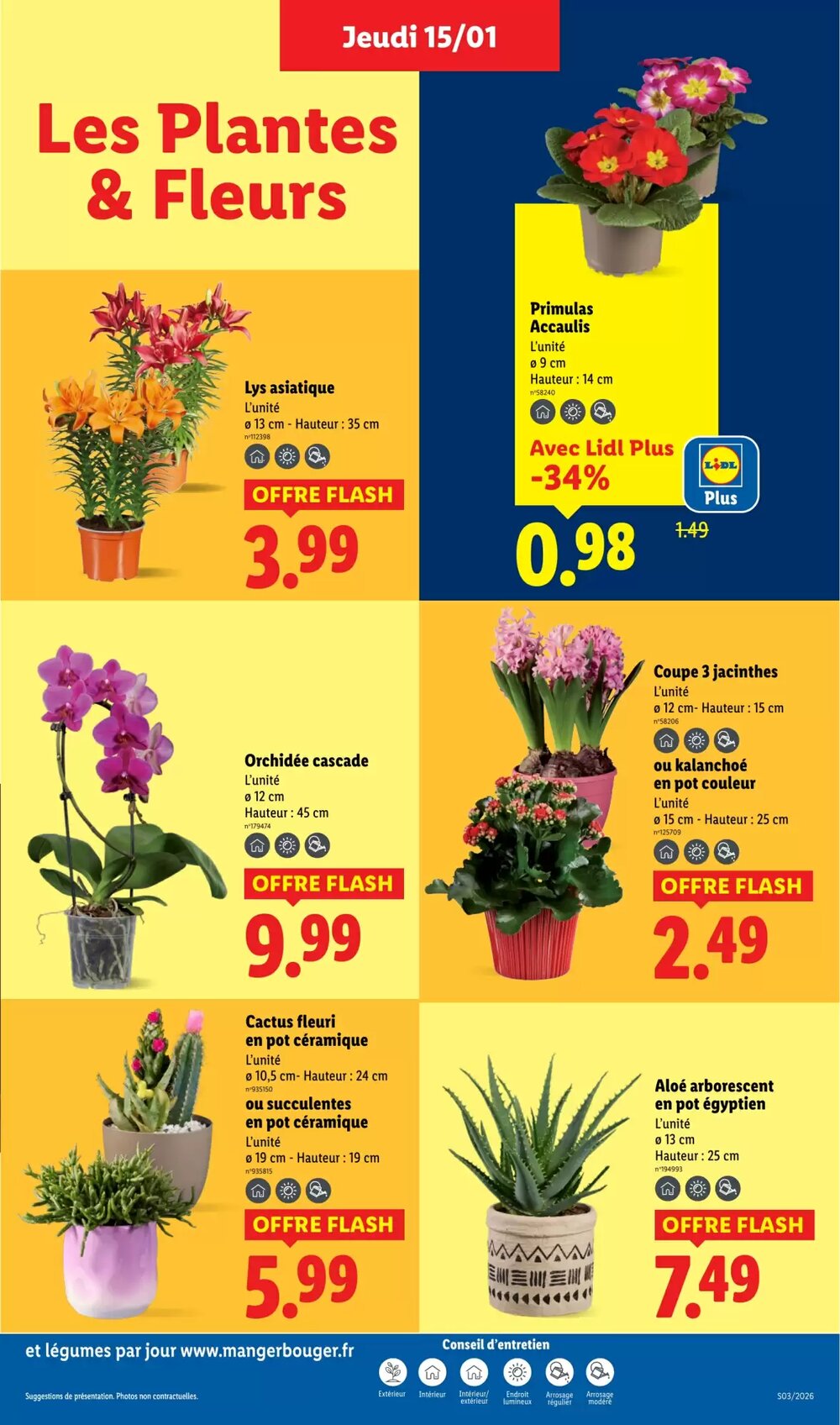 Prospectus promotionnel Lidl valable à partir du 15/01/2026 - Page 27.