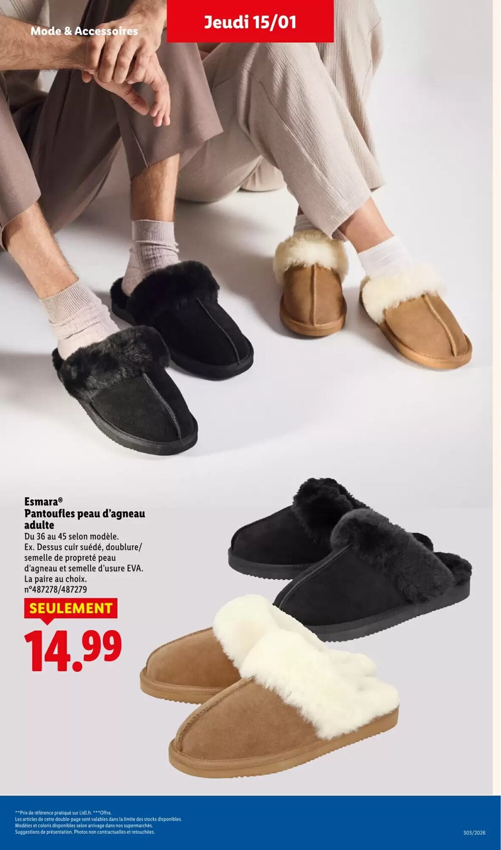 Prospectus promotionnel Lidl valable à partir du 15/01/2026 - Page 37.