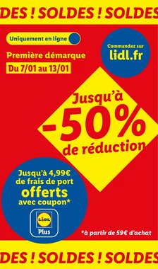 Prospectus promotionnel Lidl valable à partir du 15/01/2026 - Page 47.