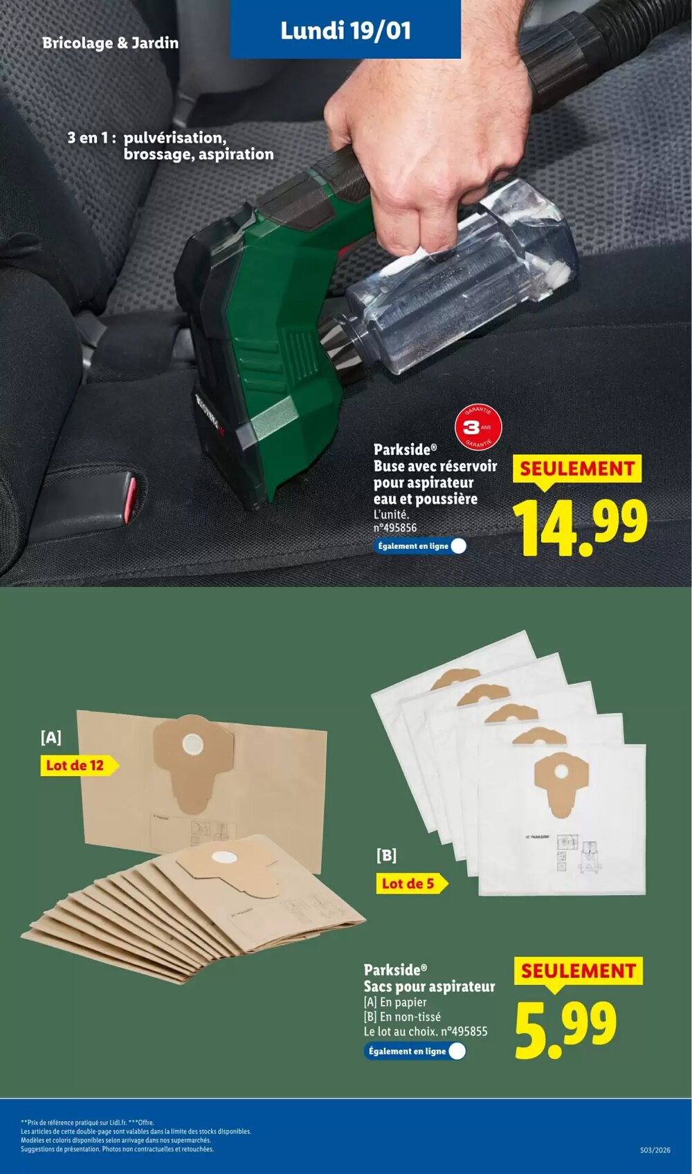 Prospectus promotionnel Lidl valable à partir du 15/01/2026 - Page 59.