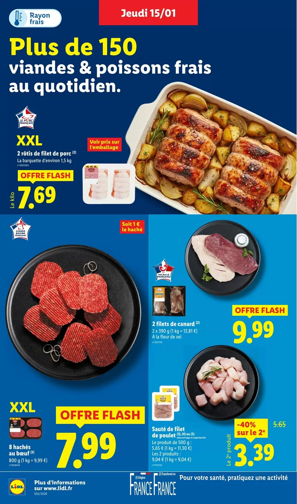 Prospectus promotionnel Lidl valable à partir du 15/01/2026 - Page 6.