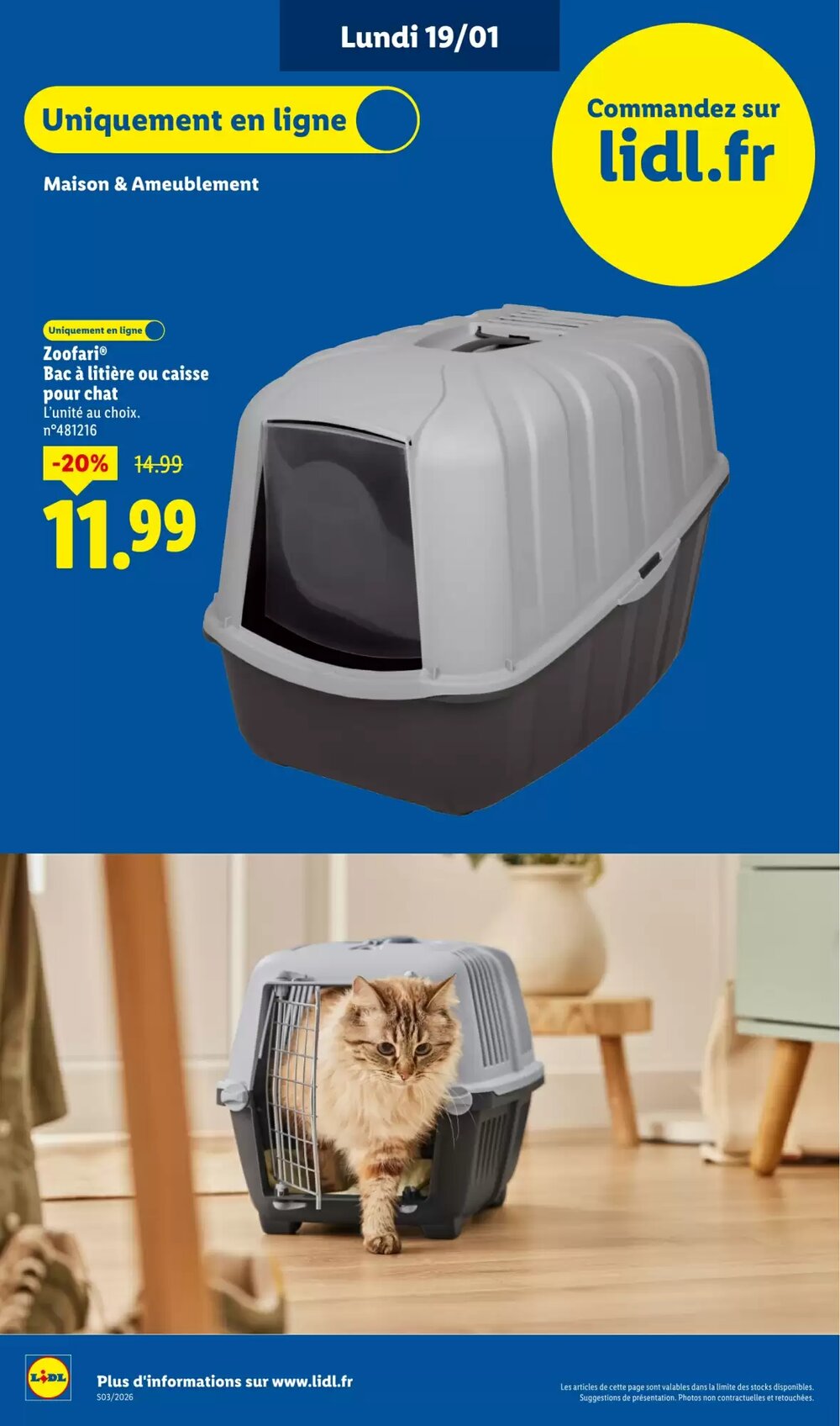 Prospectus promotionnel Lidl valable à partir du 15/01/2026 - Page 68.