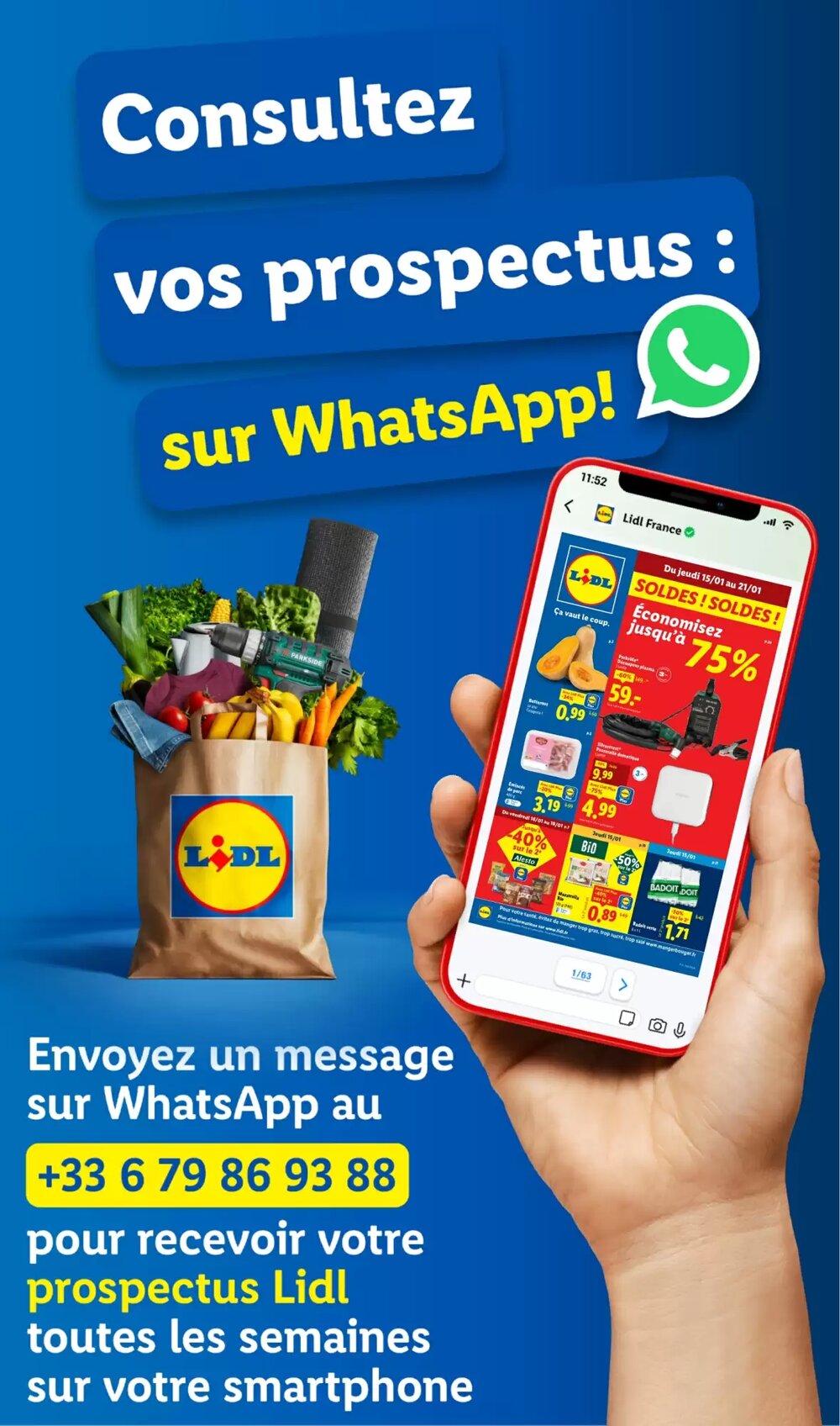 Prospectus promotionnel Lidl valable à partir du 15/01/2026 - Page 71.