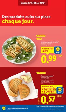Prospectus promotionnel Lidl valable à partir du 15/01/2026 - Page 8.