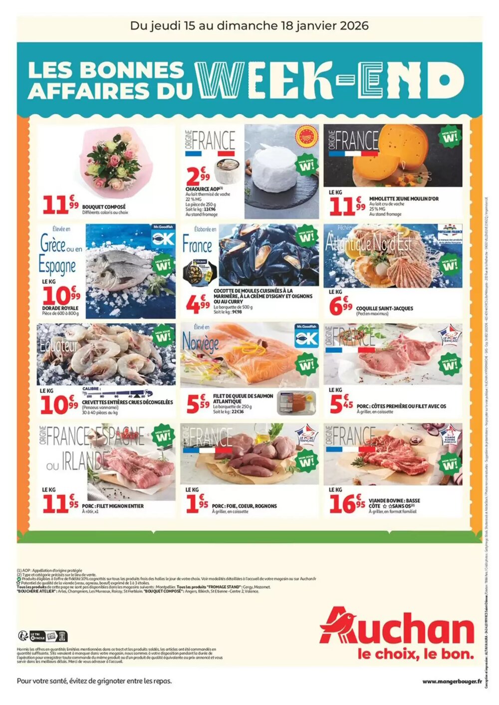 Prospectus promotionnel Auchan valable à partir du 15/01/2026 - Page 2.