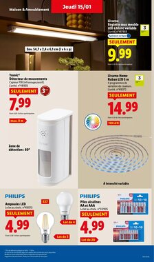 Prospectus promotionnel Lidl valable à partir du 15/01/2026 - Page 13.