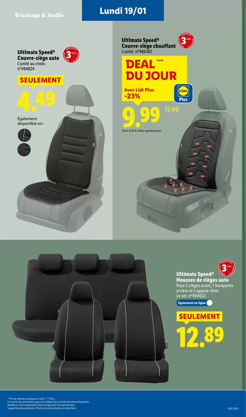 Prospectus promotionnel Lidl valable à partir du 15/01/2026 - Page 19.