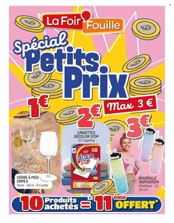 Prospectus promotionnel La Foir'Fouille valable à partir du 19/01/2026