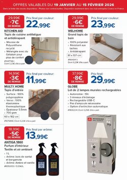 Prospectus promotionnel Costco valable à partir du 19/01/2026 - Page 18.