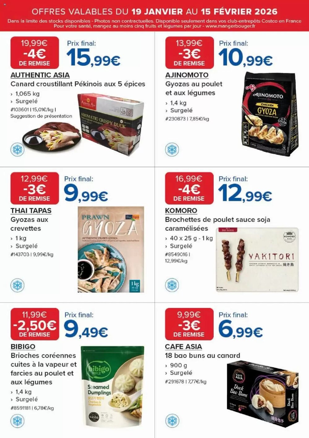 Prospectus promotionnel Costco valable à partir du 19/01/2026 - Page 2.