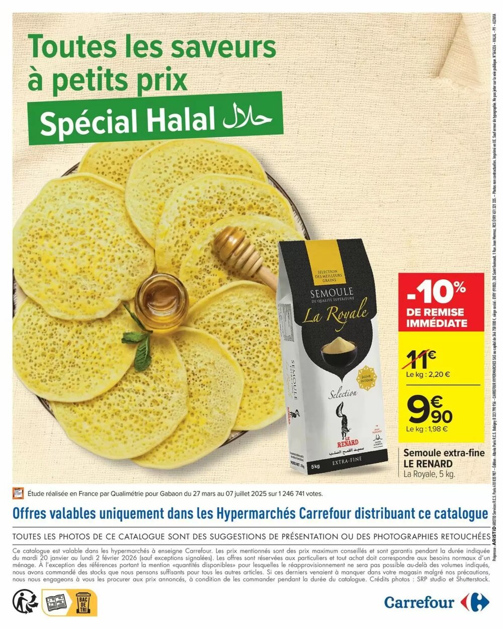 Prospectus promotionnel Carrefour valable à partir du 20/01/2026 - Page 16.