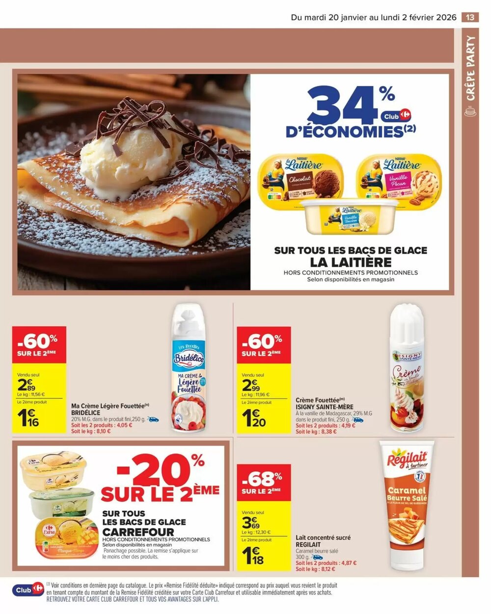 Prospectus promotionnel Carrefour valable à partir du 20/01/2026 - Page 15.