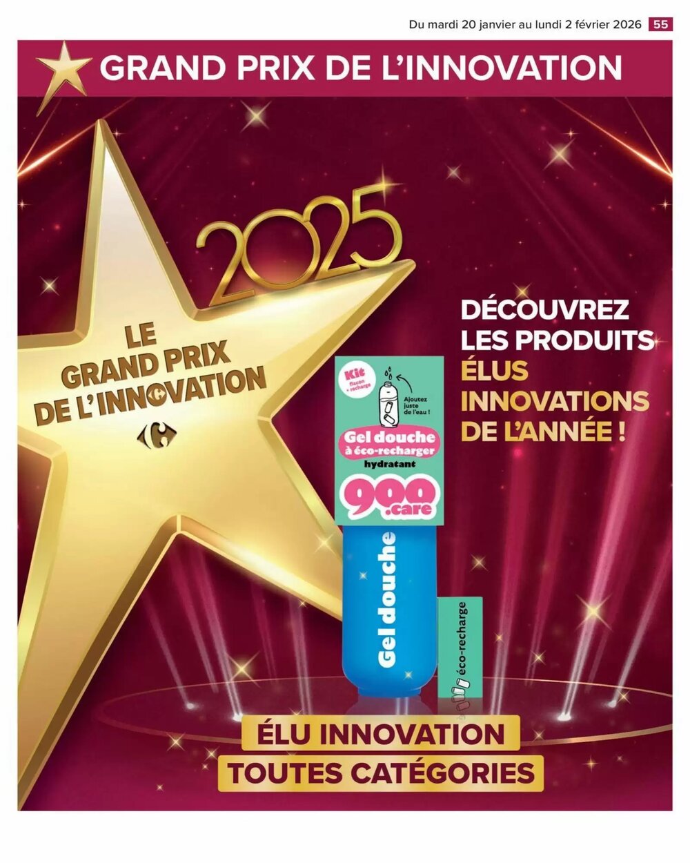 Prospectus promotionnel Carrefour valable à partir du 20/01/2026 - Page 57.