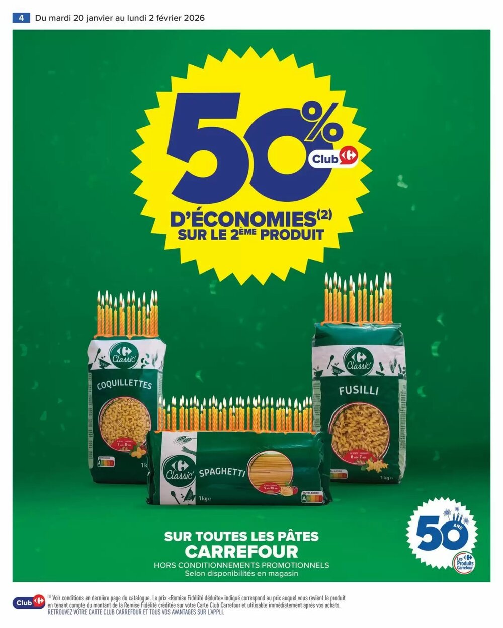 Prospectus promotionnel Carrefour valable à partir du 20/01/2026 - Page 6.