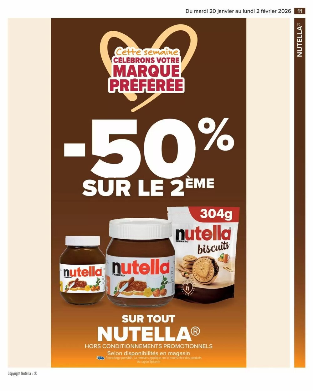Prospectus promotionnel Carrefour Market valable à partir du 20/01/2026 - Page 13.