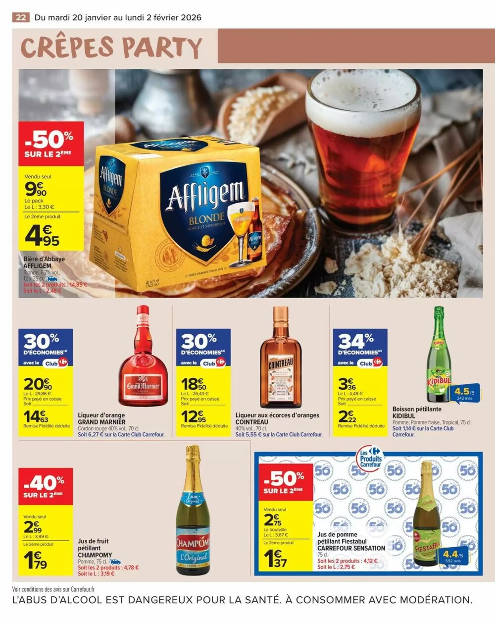 Prospectus promotionnel Carrefour Market valable à partir du 20/01/2026 - Page 24.