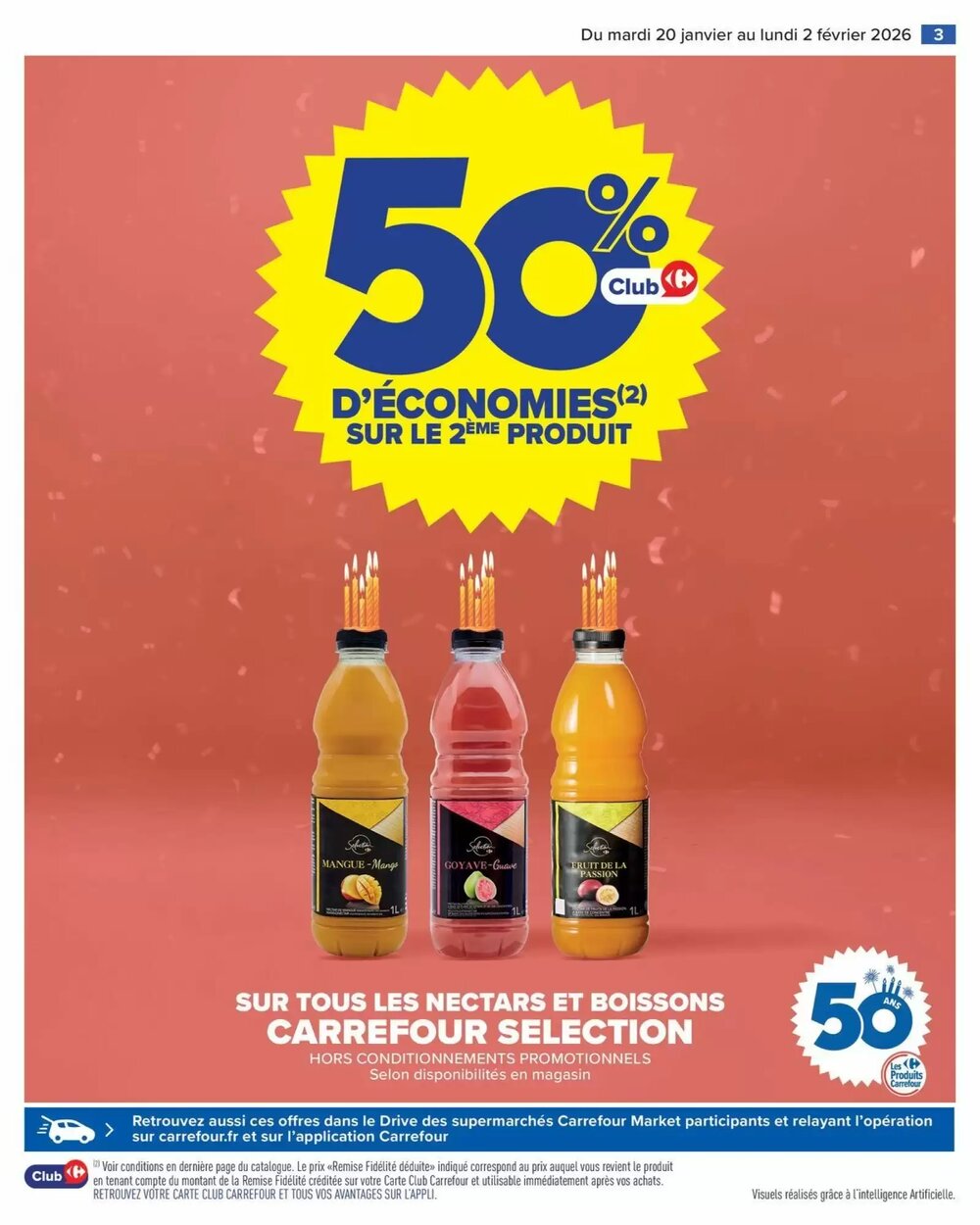 Prospectus promotionnel Carrefour Market valable à partir du 20/01/2026 - Page 5.