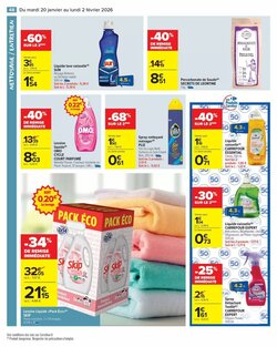 Prospectus promotionnel Carrefour Market valable à partir du 20/01/2026 - Page 50.