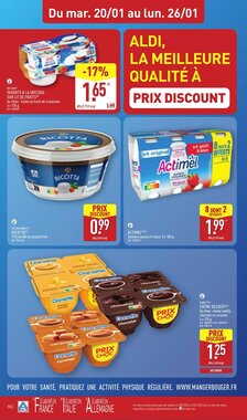 Prospectus promotionnel ALDI valable à partir du 20/01/2026 - Page 12.