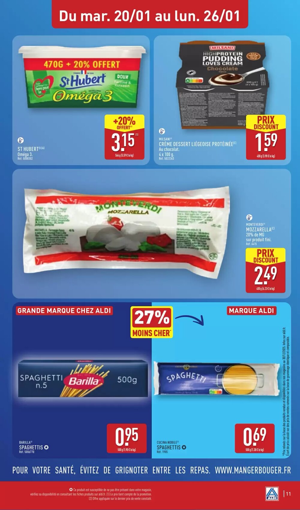 Prospectus promotionnel ALDI valable à partir du 20/01/2026 - Page 13.