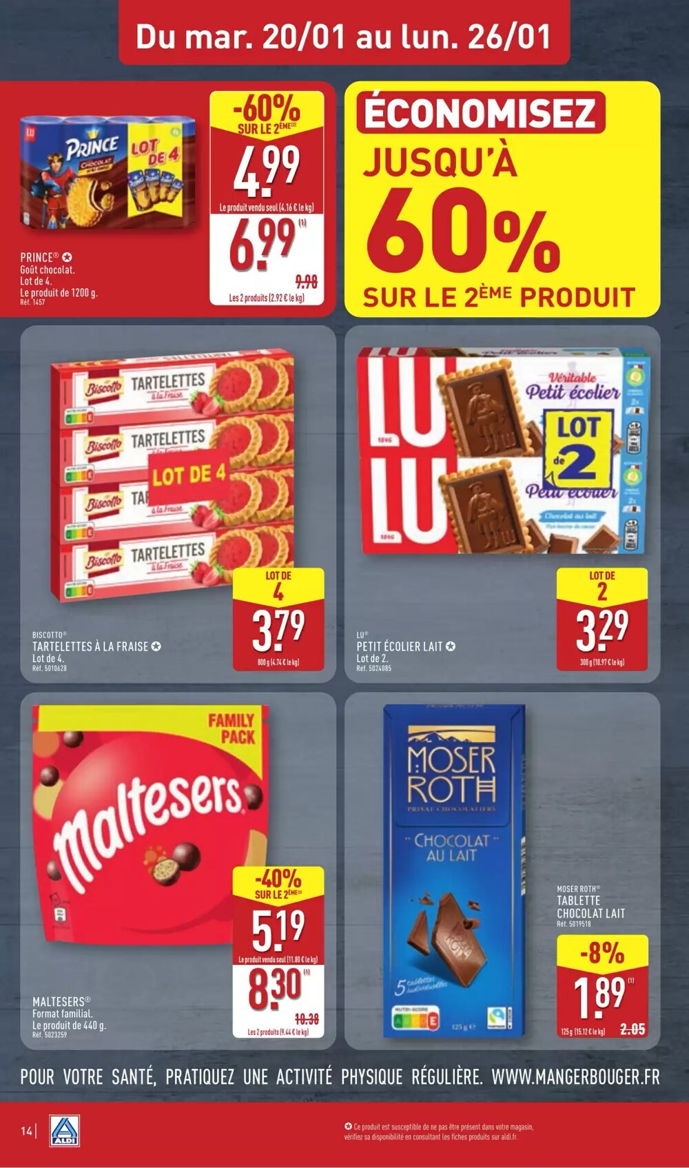 Prospectus promotionnel ALDI valable à partir du 20/01/2026 - Page 16.