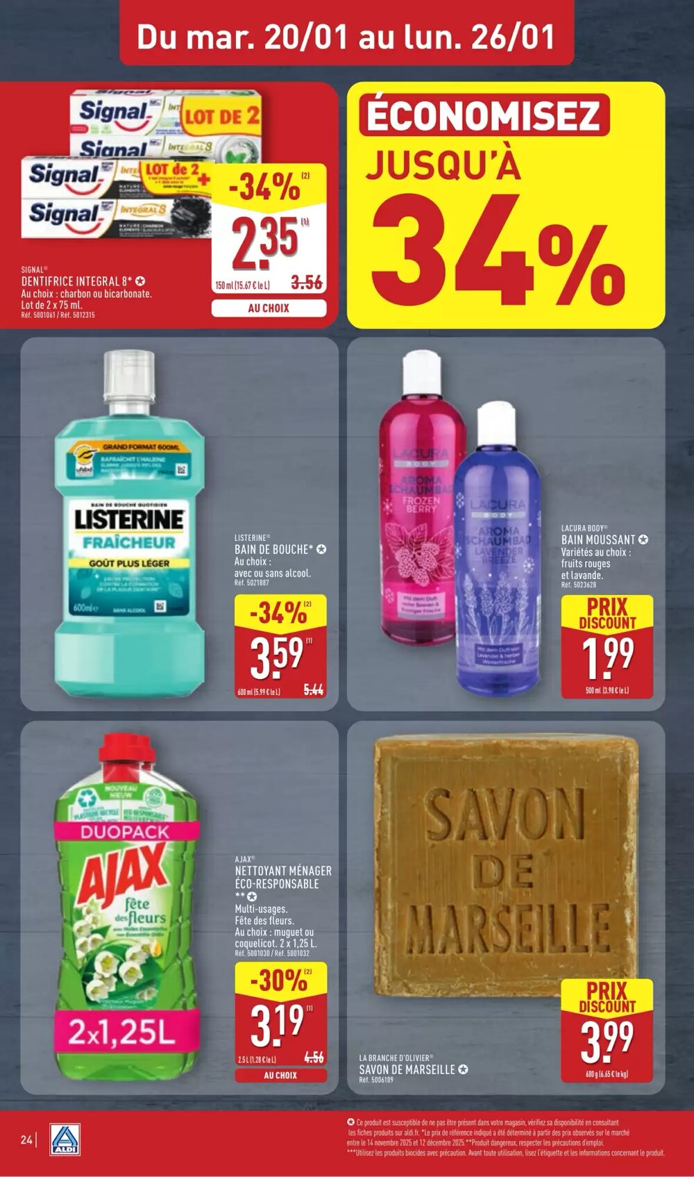 Prospectus promotionnel ALDI valable à partir du 20/01/2026 - Page 26.