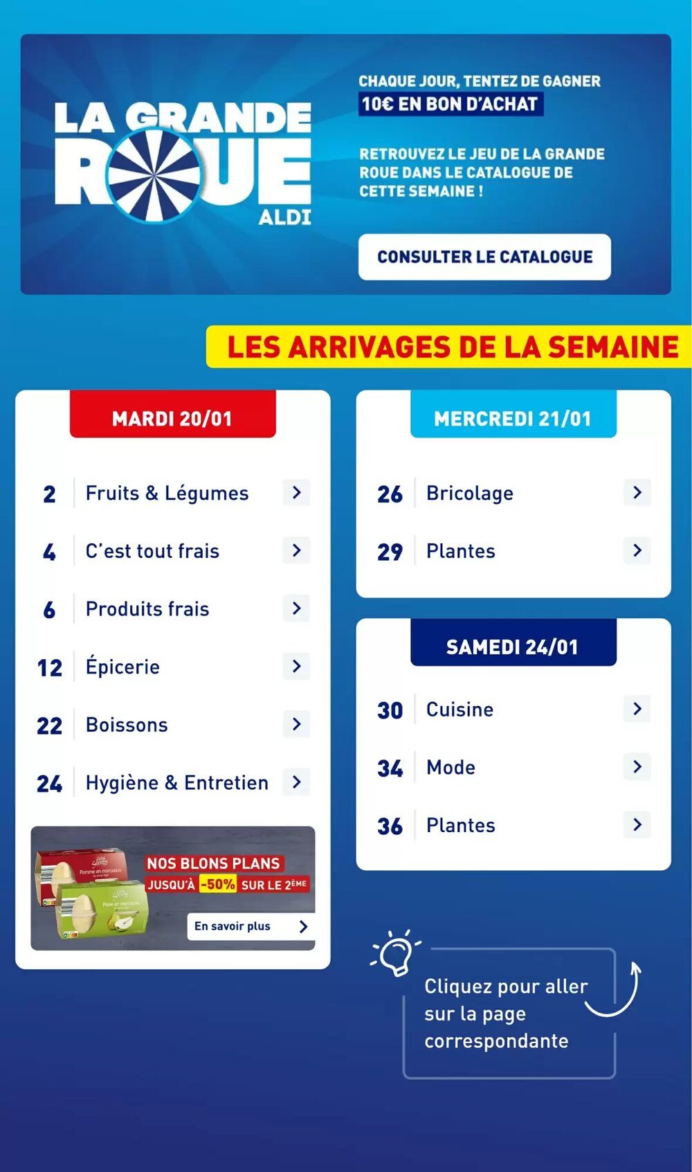 Prospectus promotionnel ALDI valable à partir du 20/01/2026 - Page 3.