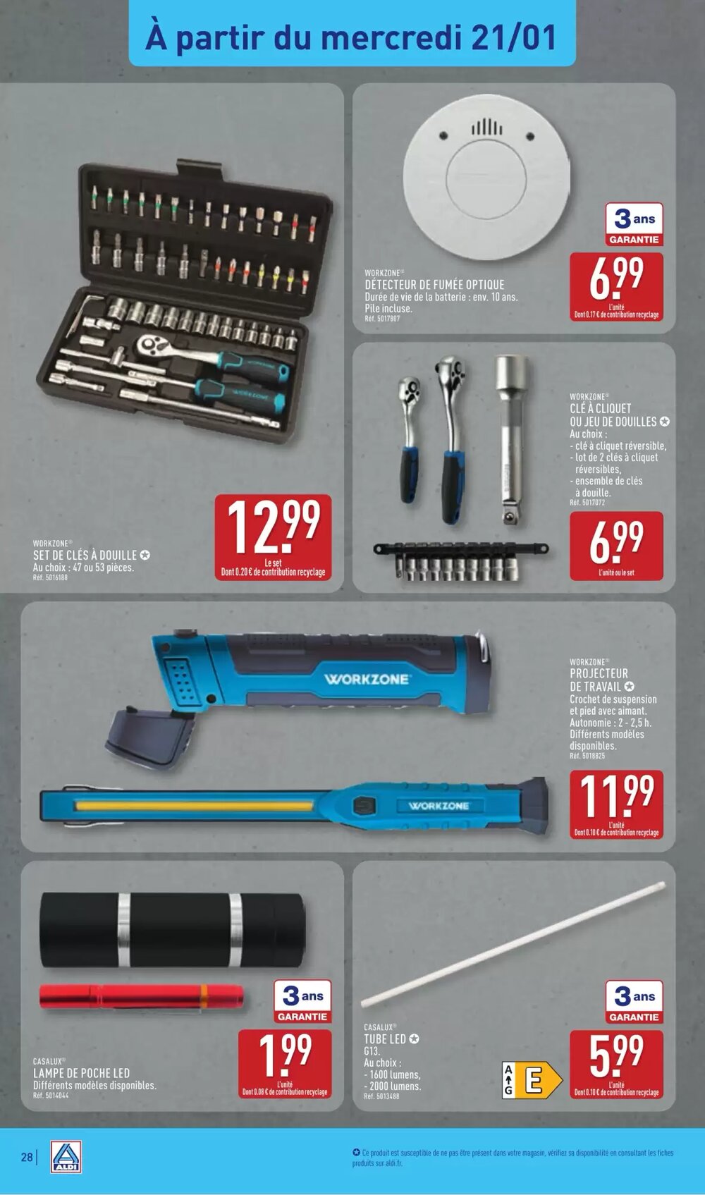 Prospectus promotionnel ALDI valable à partir du 20/01/2026 - Page 30.