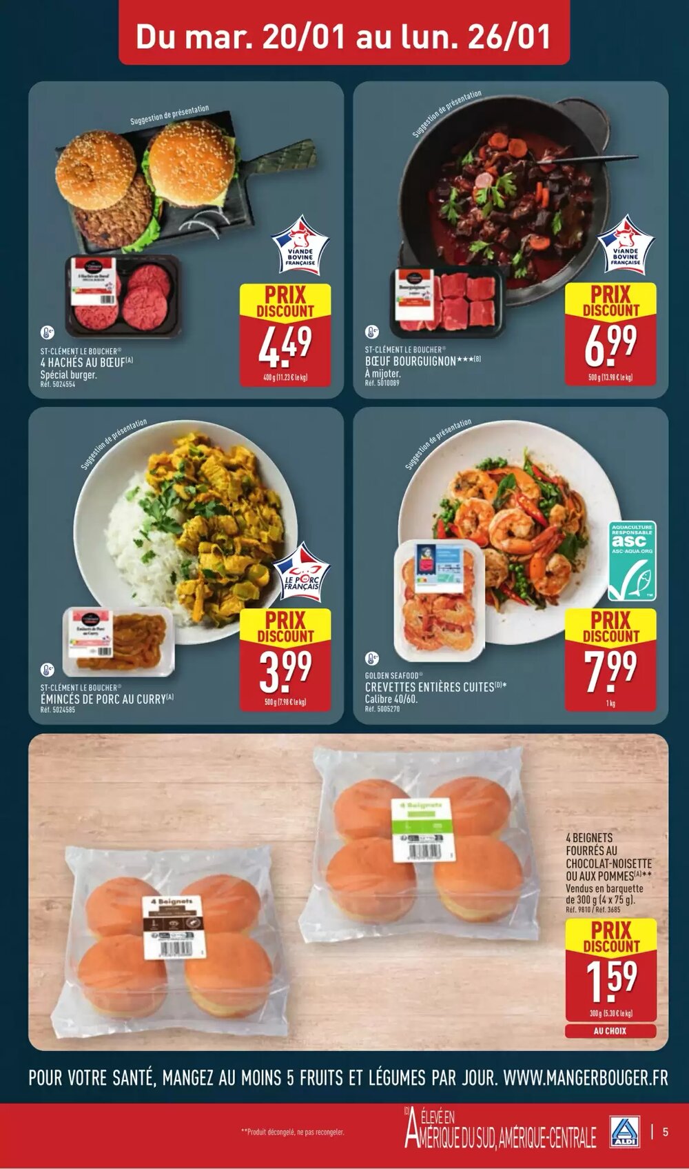 Prospectus promotionnel ALDI valable à partir du 20/01/2026 - Page 7.