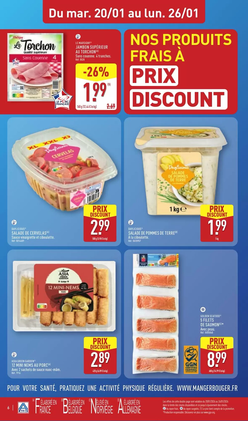 Prospectus promotionnel ALDI valable à partir du 20/01/2026 - Page 8.