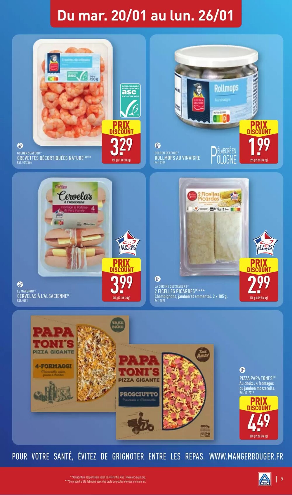Prospectus promotionnel ALDI valable à partir du 20/01/2026 - Page 9.