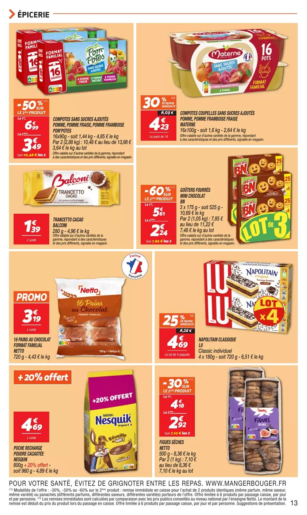 Prospectus promotionnel Netto valable à partir du 20/01/2026 - Page 13.