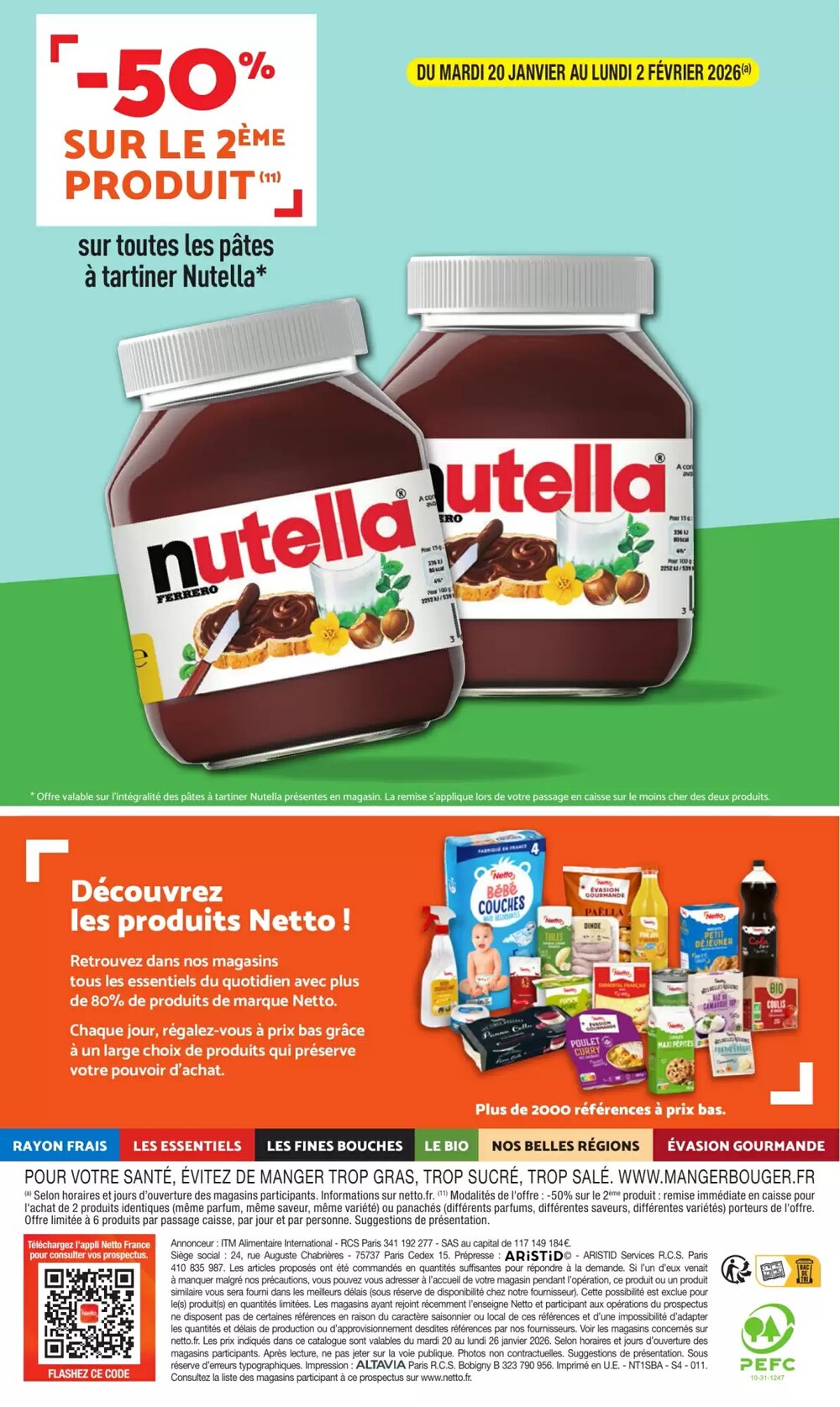 Prospectus promotionnel Netto valable à partir du 20/01/2026 - Page 16.