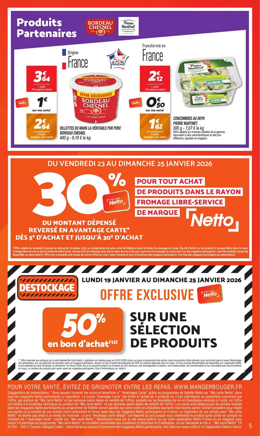 Prospectus promotionnel Netto valable à partir du 20/01/2026 - Page 5.