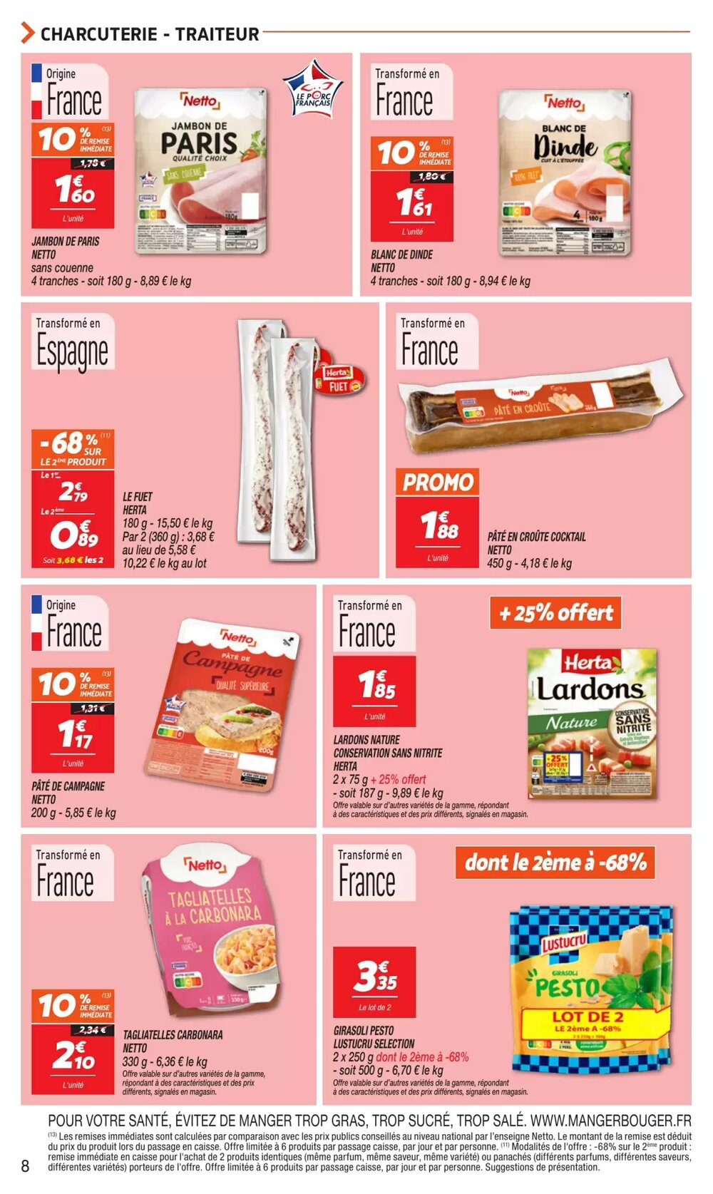 Prospectus promotionnel Netto valable à partir du 20/01/2026 - Page 8.