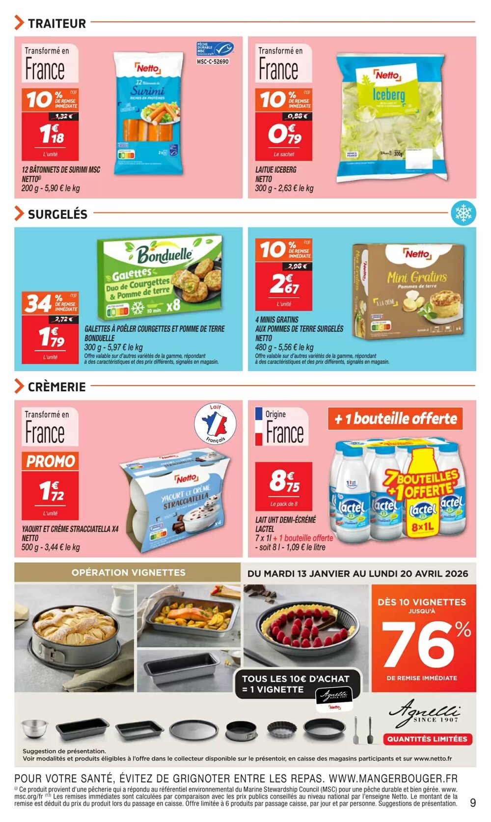 Prospectus promotionnel Netto valable à partir du 20/01/2026 - Page 9.
