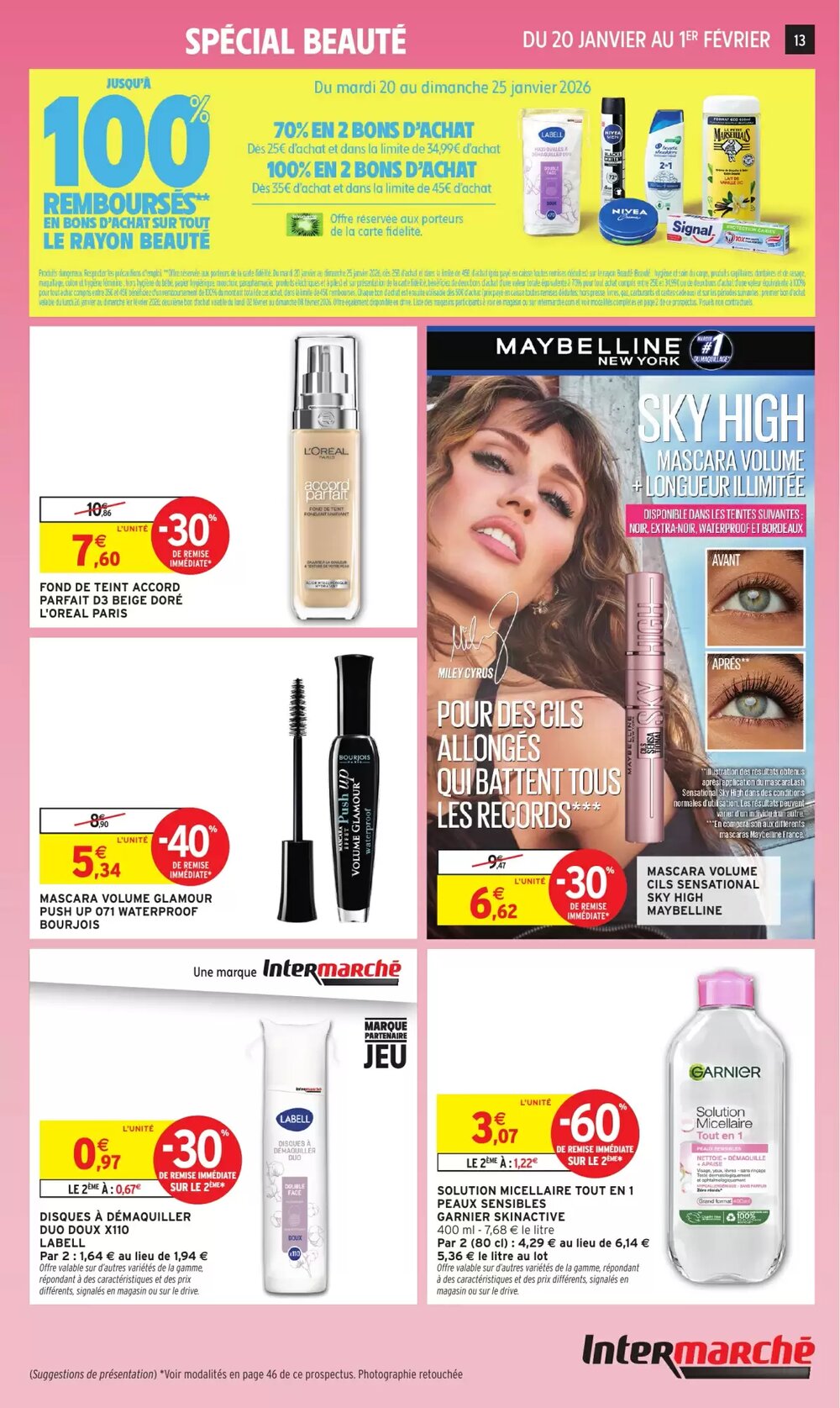 Prospectus promotionnel Intermarché Hyper valable à partir du 20/01/2026 - Page 13.