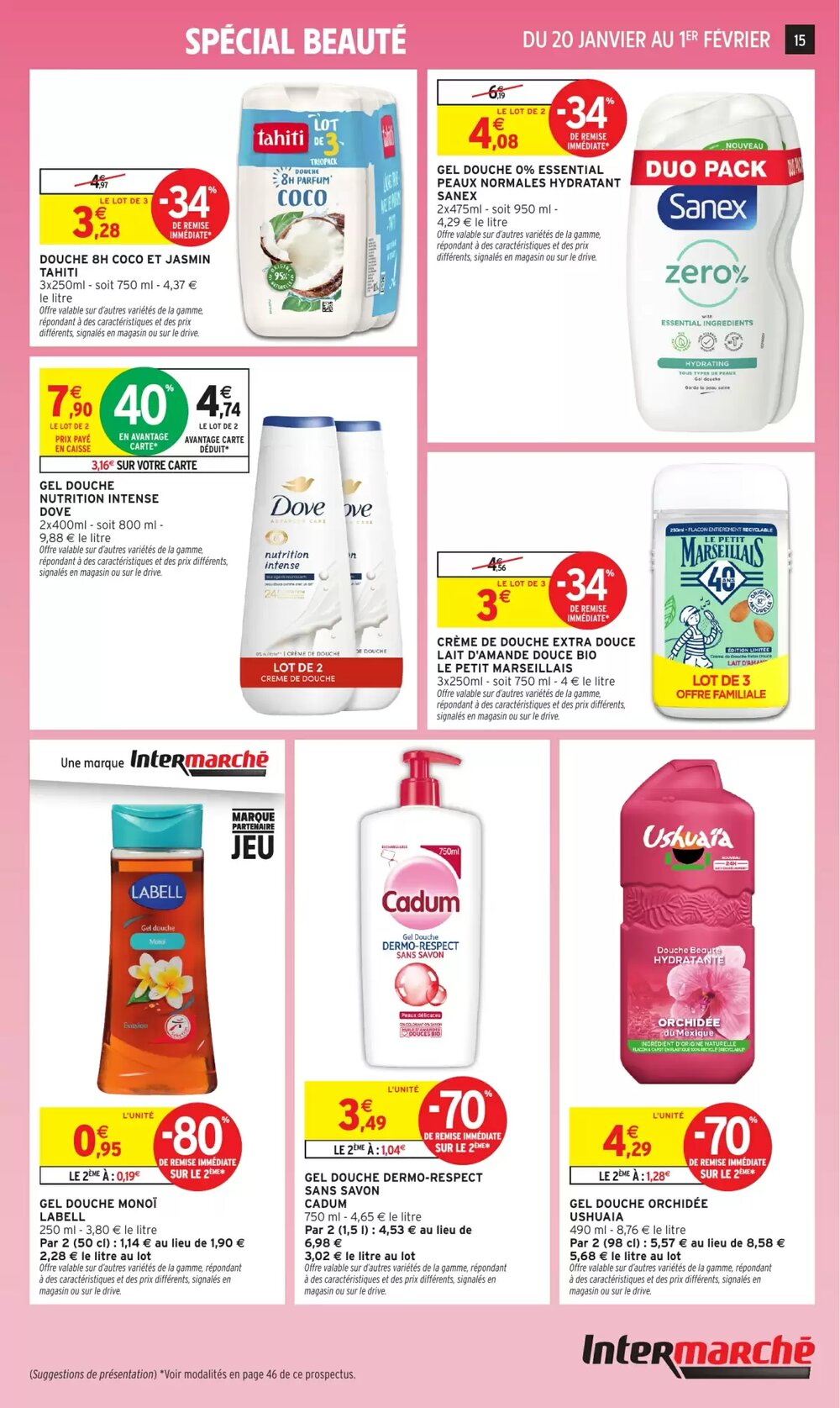 Prospectus promotionnel Intermarché Hyper valable à partir du 20/01/2026 - Page 15.
