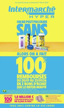 Prospectus promotionnel Intermarché Hyper valable à partir du 20/01/2026