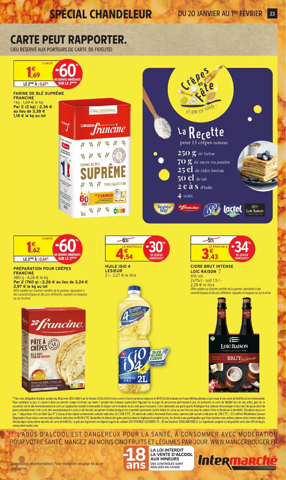 Prospectus promotionnel Intermarché Hyper valable à partir du 20/01/2026 - Page 23.
