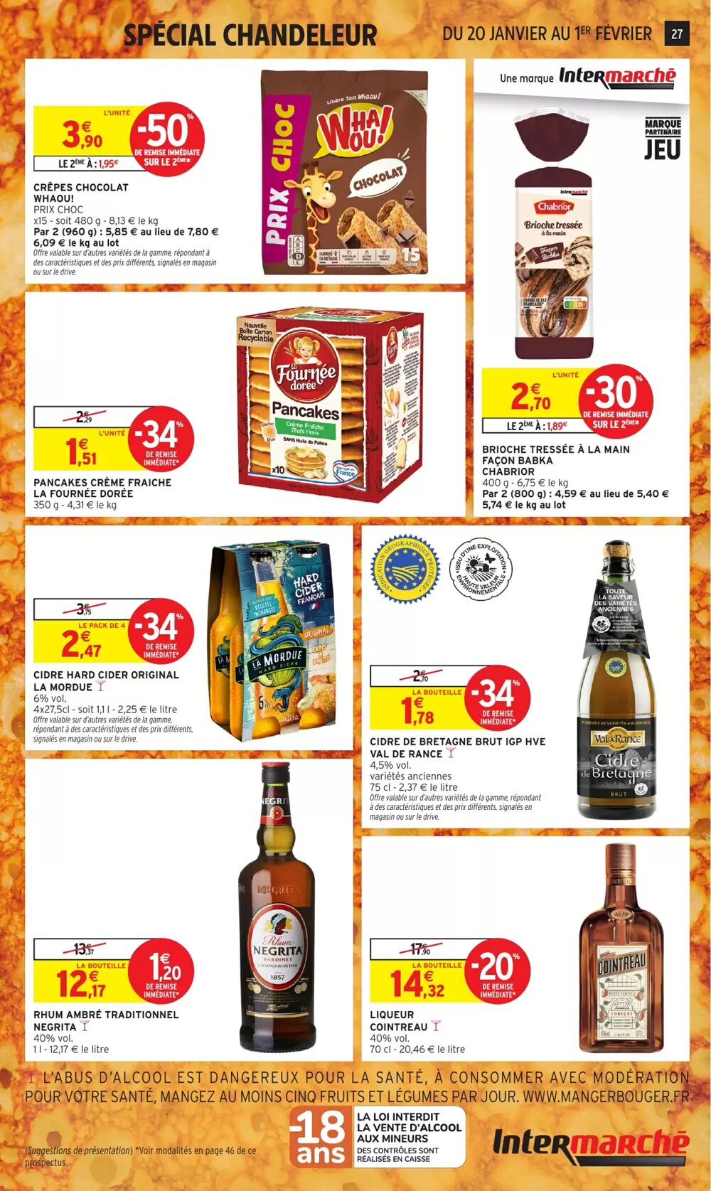 Prospectus promotionnel Intermarché Hyper valable à partir du 20/01/2026 - Page 27.