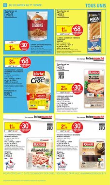 Prospectus promotionnel Intermarché Hyper valable à partir du 20/01/2026 - Page 32.