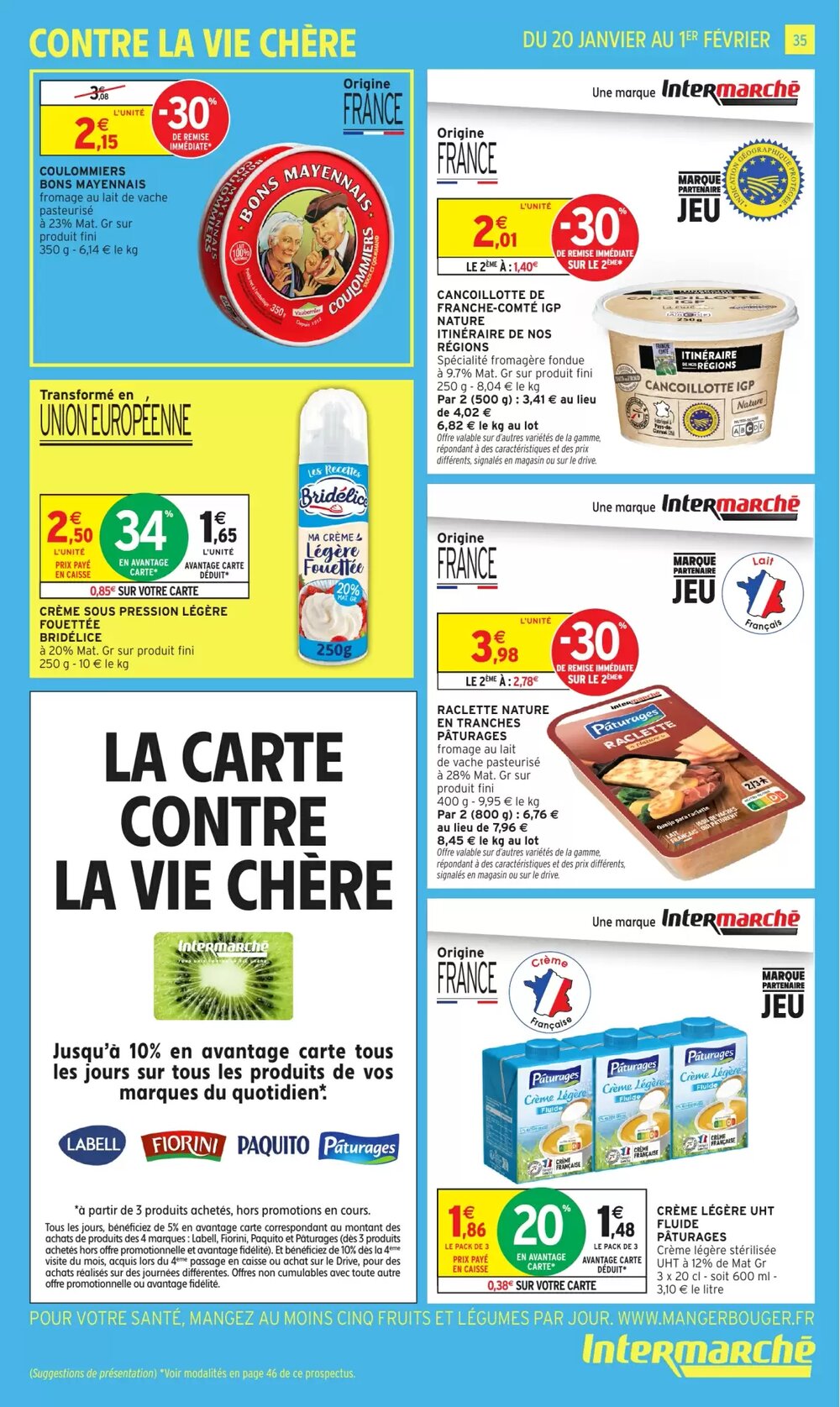 Prospectus promotionnel Intermarché Hyper valable à partir du 20/01/2026 - Page 35.