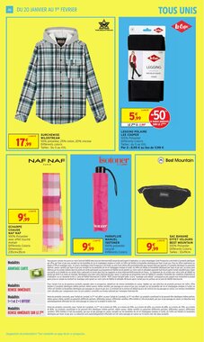 Prospectus promotionnel Intermarché Hyper valable à partir du 20/01/2026 - Page 46.