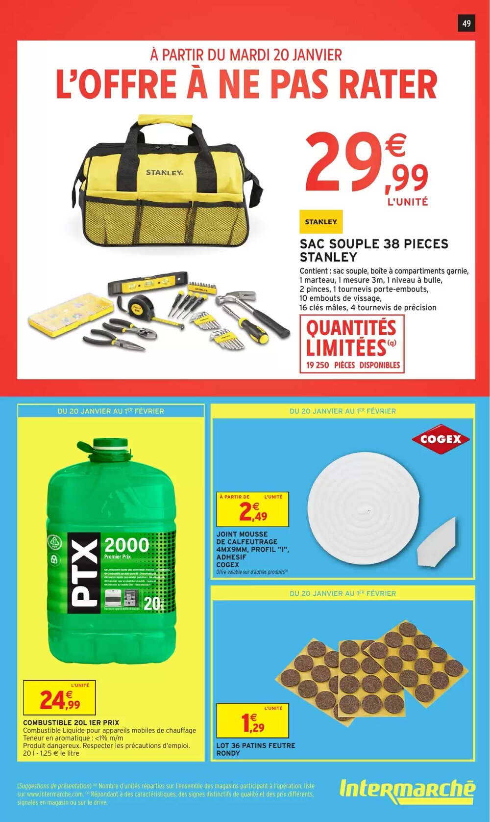 Prospectus promotionnel Intermarché Hyper valable à partir du 20/01/2026 - Page 49.