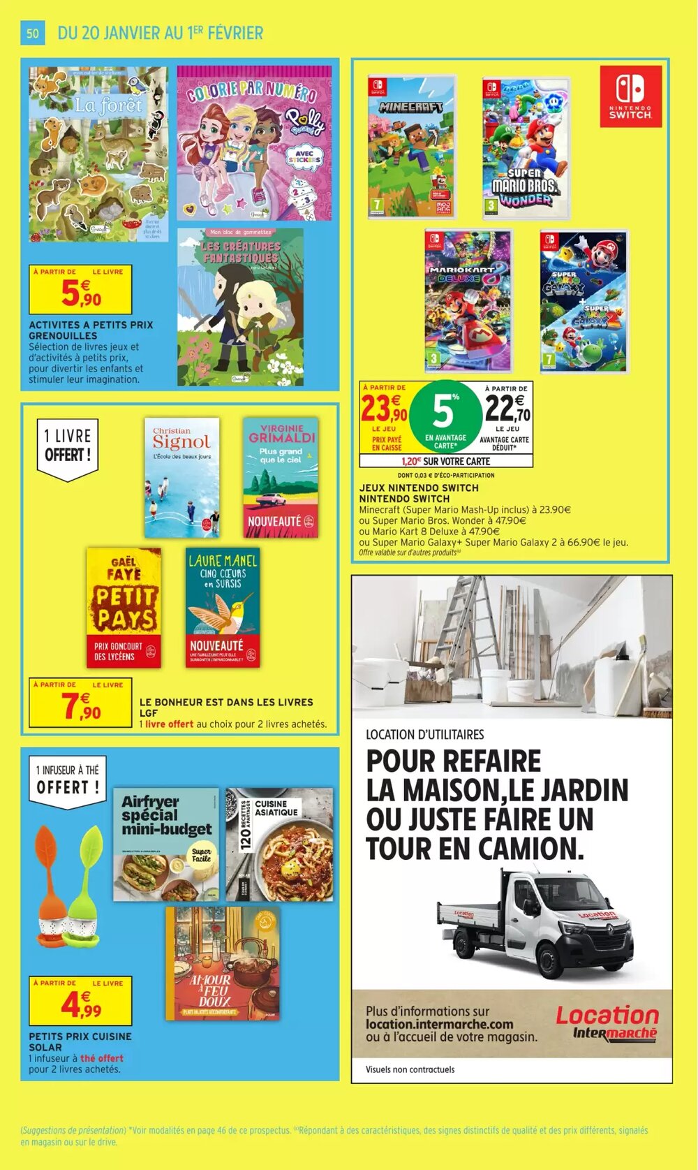 Prospectus promotionnel Intermarché Hyper valable à partir du 20/01/2026 - Page 50.