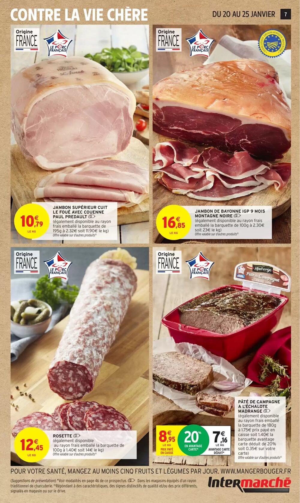 Prospectus promotionnel Intermarché Hyper valable à partir du 20/01/2026 - Page 7.