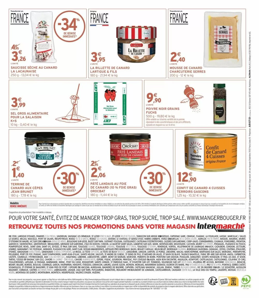 Prospectus promotionnel Intermarché valable à partir du 20/01/2026 - Page 4.